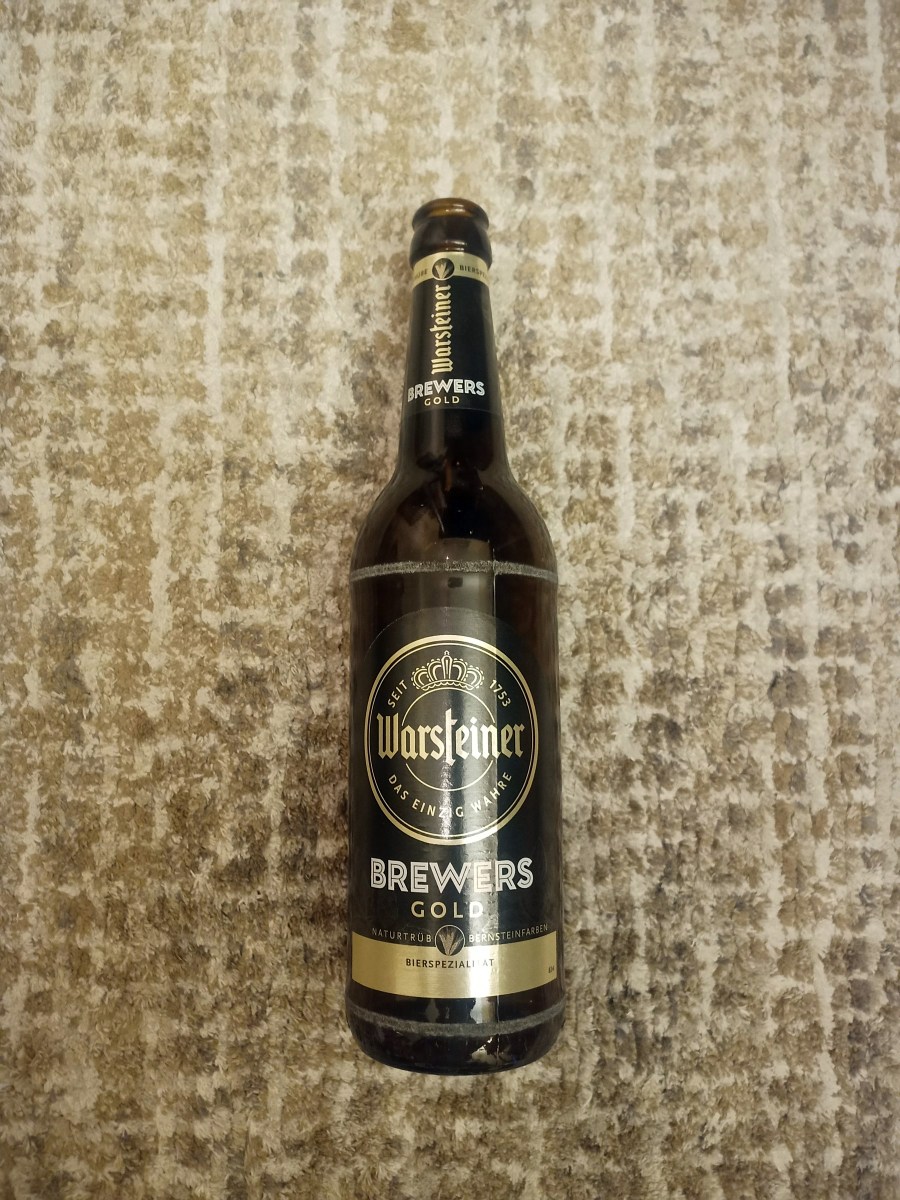 Warsteiner Brewers Gold – Flasche 0,5