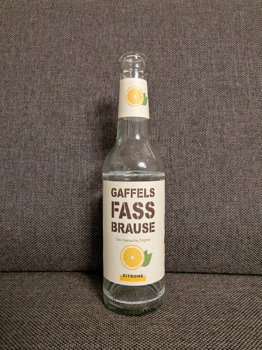 Gaffel Fassbrause Zitrone