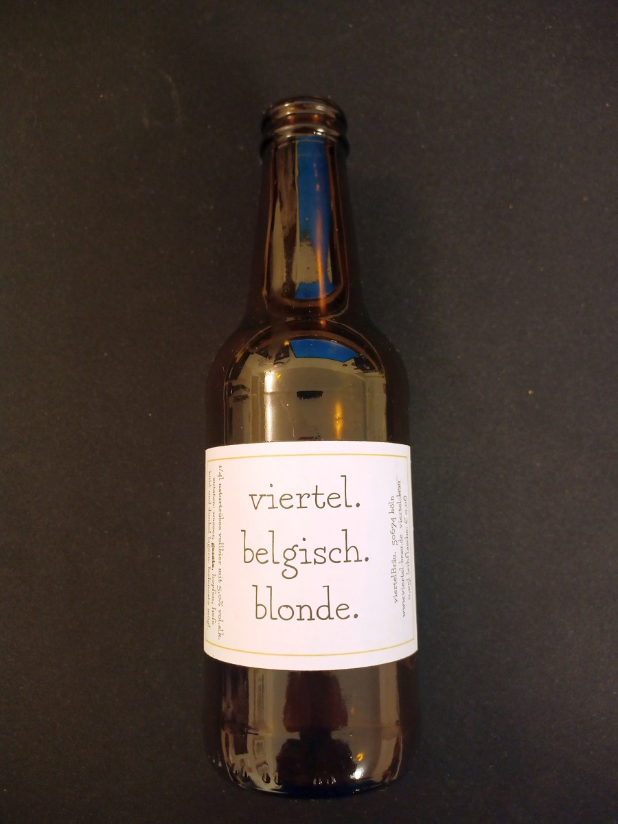 Viertel Bräu Belgisch Blonde