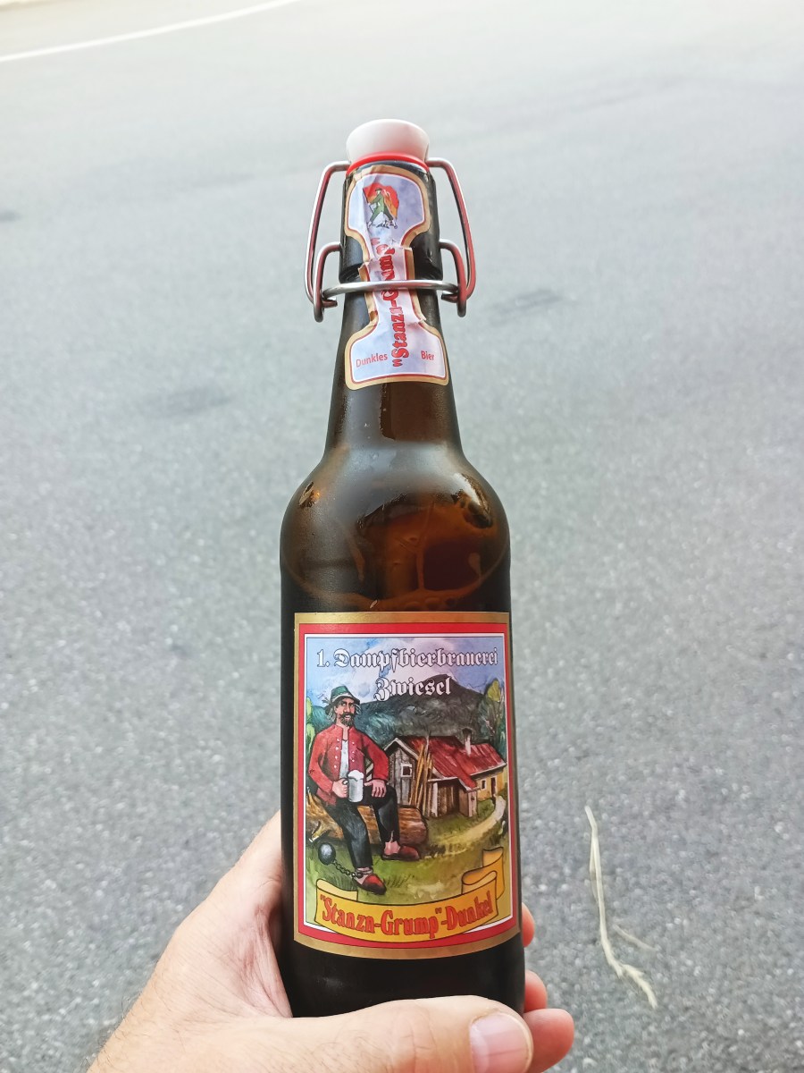 Erste Dampfbierbrauerei Zwiesel Stanzn Grump Dunkel